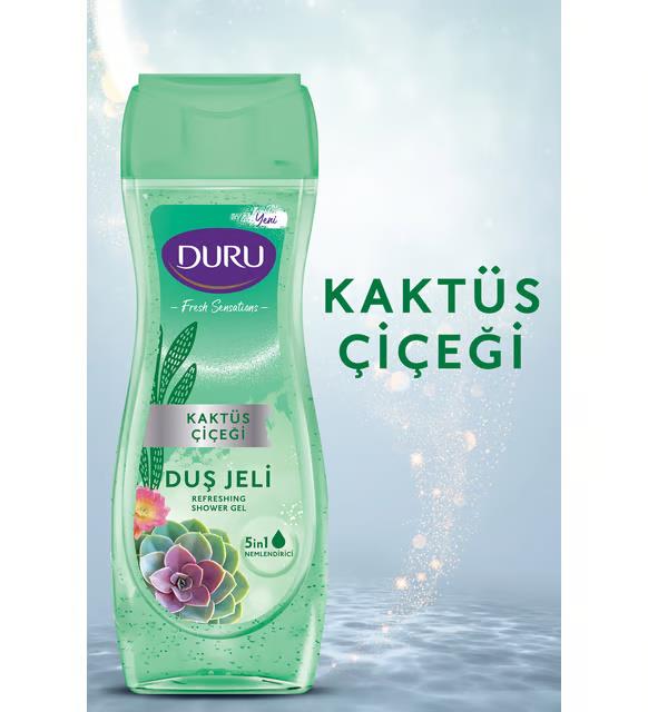 Duru Fresh Sensations Kaktüs Çiçeği Duş Jeli 450 ml