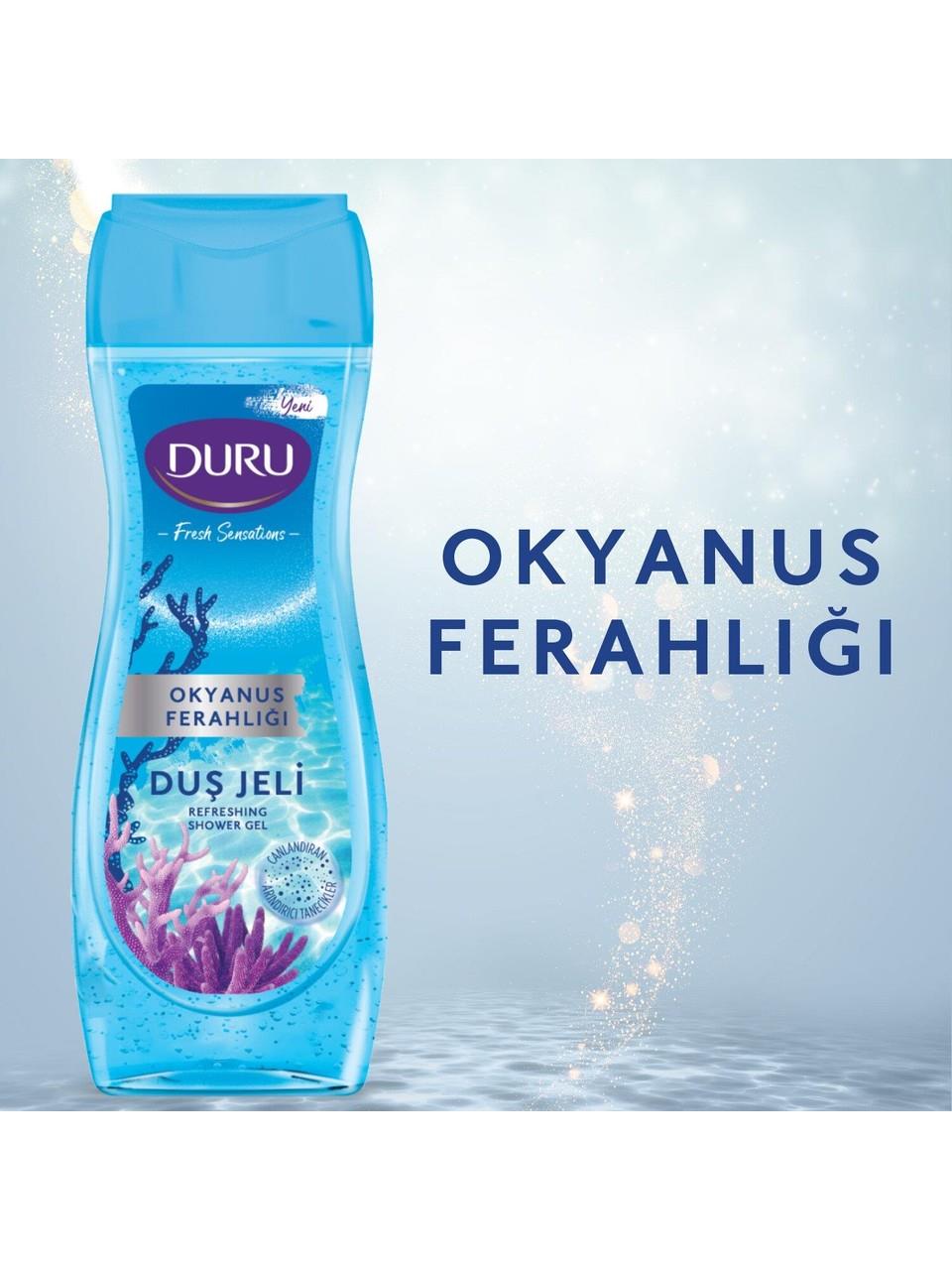 Duru Fresh Sensations Okyanus Tazeliği Duş Jeli 450 ml