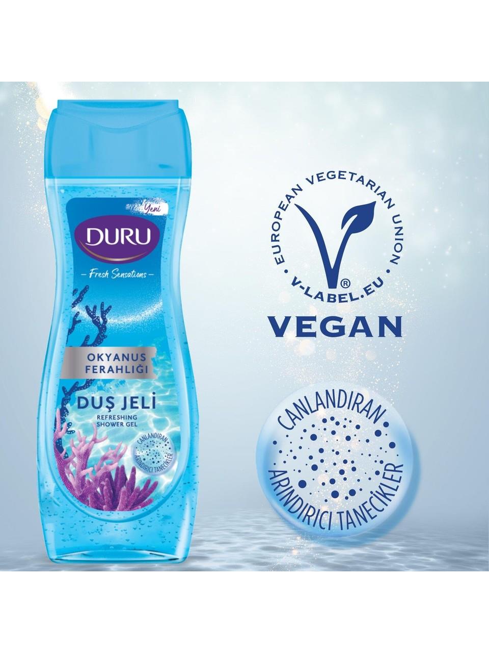 Duru Fresh Sensations Okyanus Tazeliği Duş Jeli 450 ml