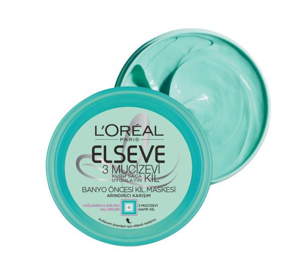 Elseve 3 Mucizevi Kil Banyo Öncesi Kil Maskesi 150 ml