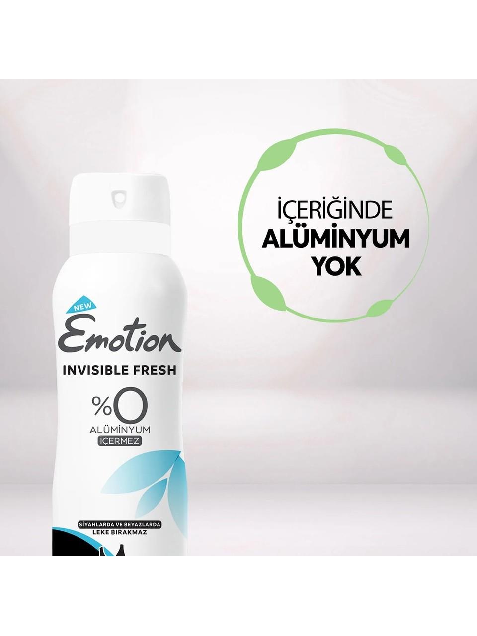 Emotion Invısıble Fresh Deodorant 150 ml