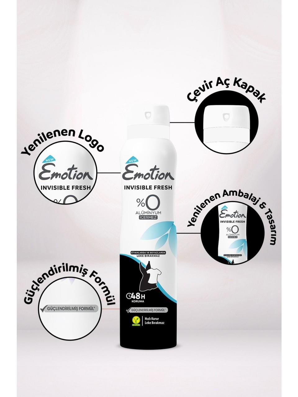 Emotion Invısıble Fresh Deodorant 150 ml