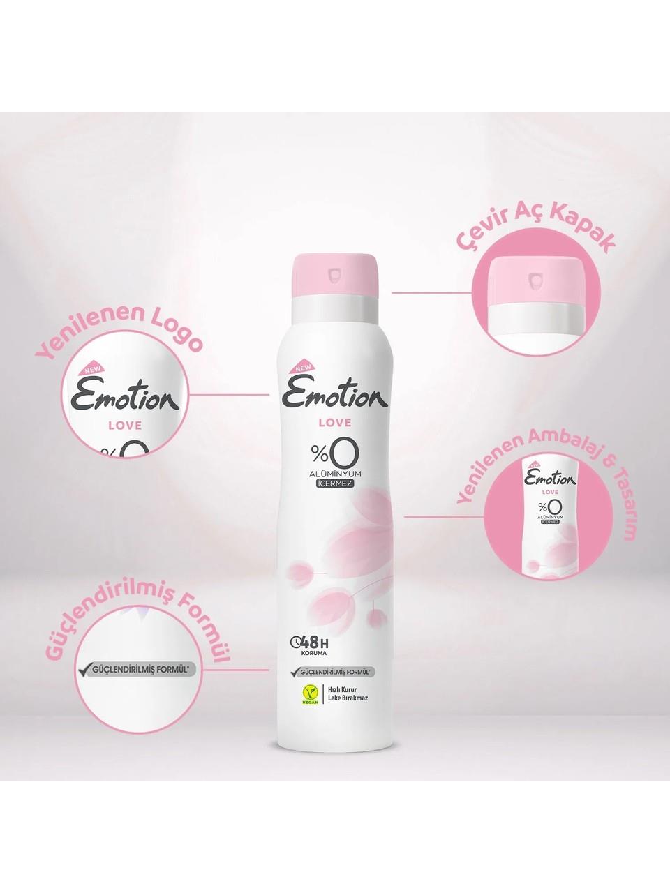 Emotion Love Deodorant 150 ml
