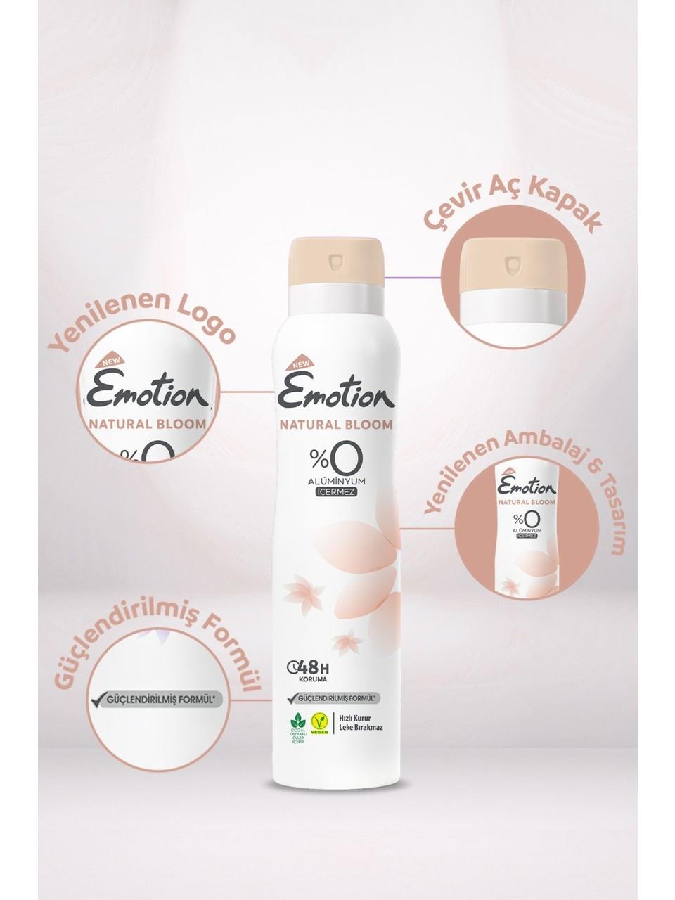 Emotion Natural Bloom Kadın Deodorant 150 ml