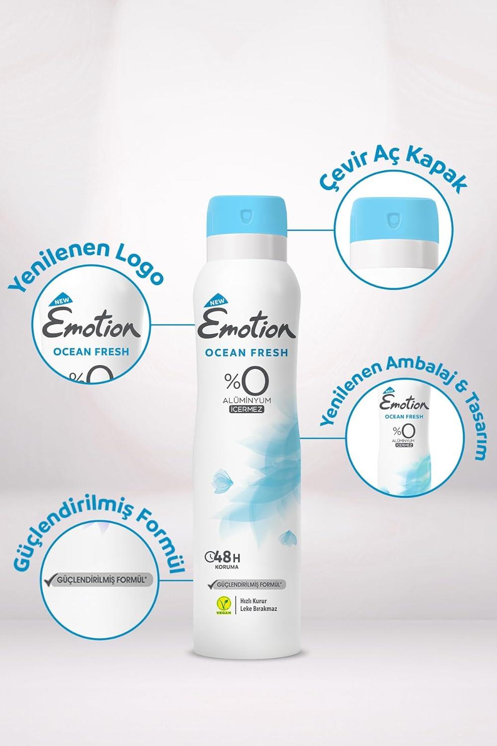 Emotion Ocean Fresh Deodorant 150 ml