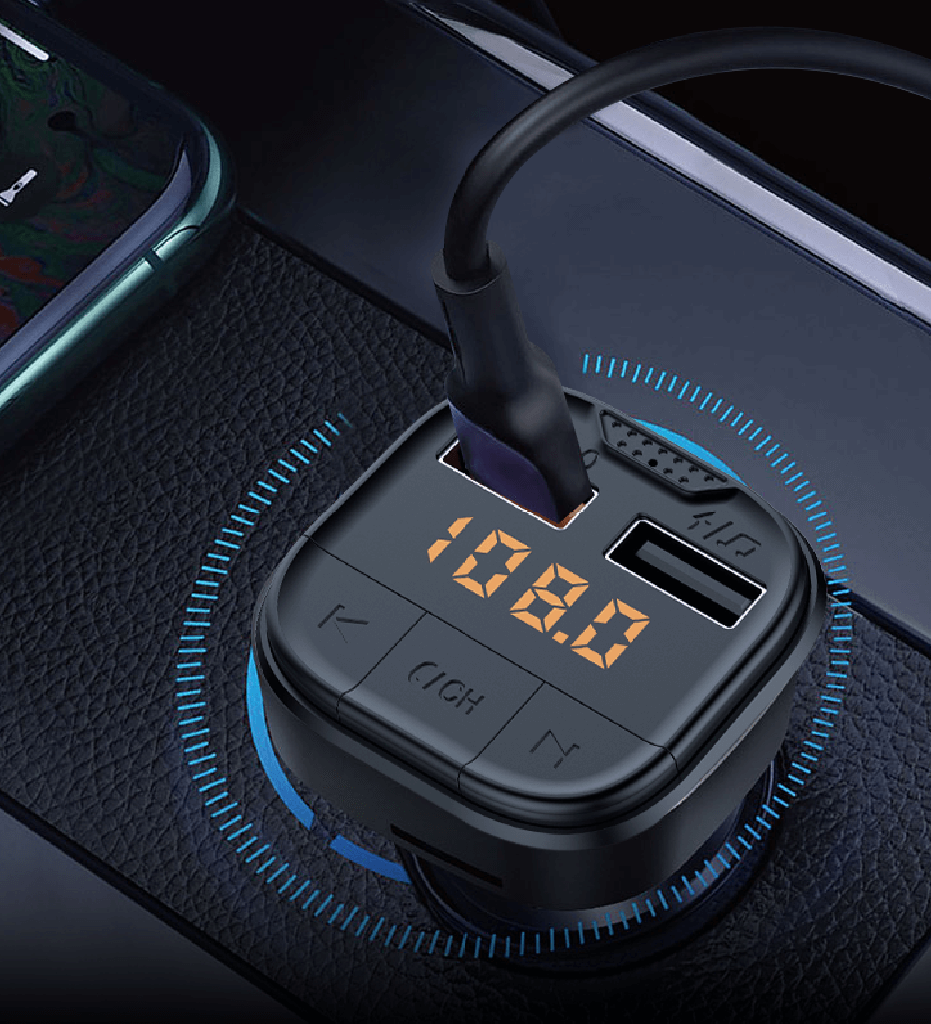 GR15 Premium Quick Charge 3.0 Kumandalı FM Transmitter