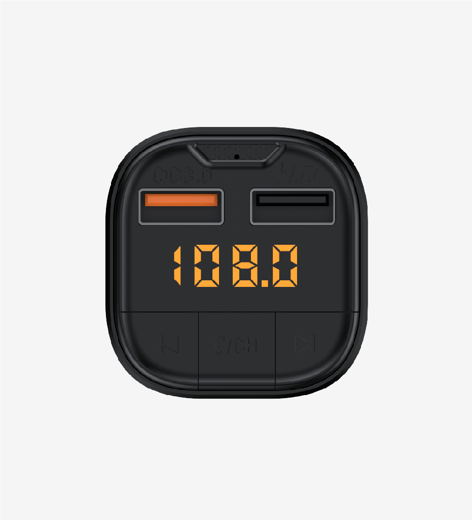 GR15 Premium Quick Charge 3.0 Kumandalı FM Transmitter