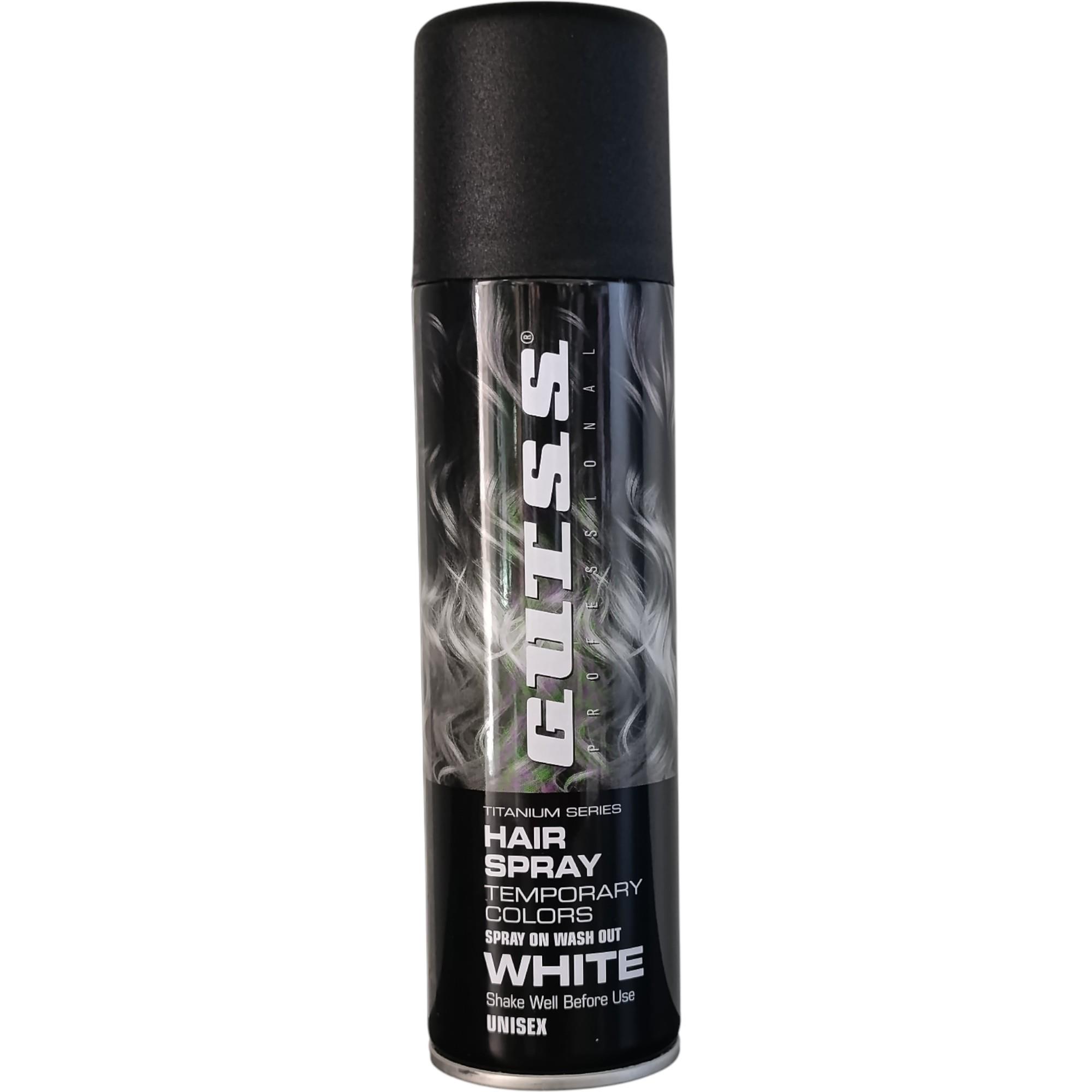 Gutss Renkli Saç Spreyi Whıte 150ml
