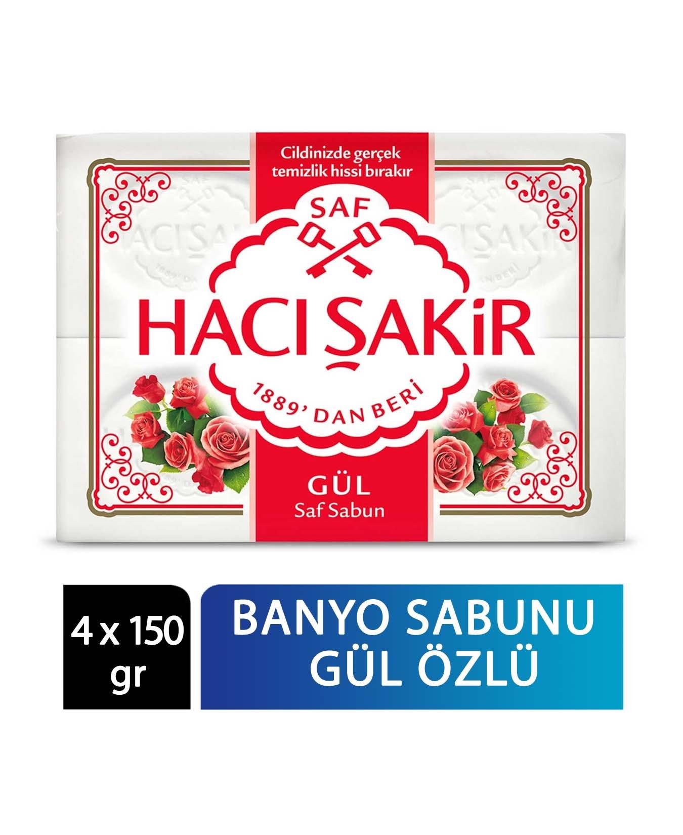 Hacı Şakir Gül Saf Sabun 600 g