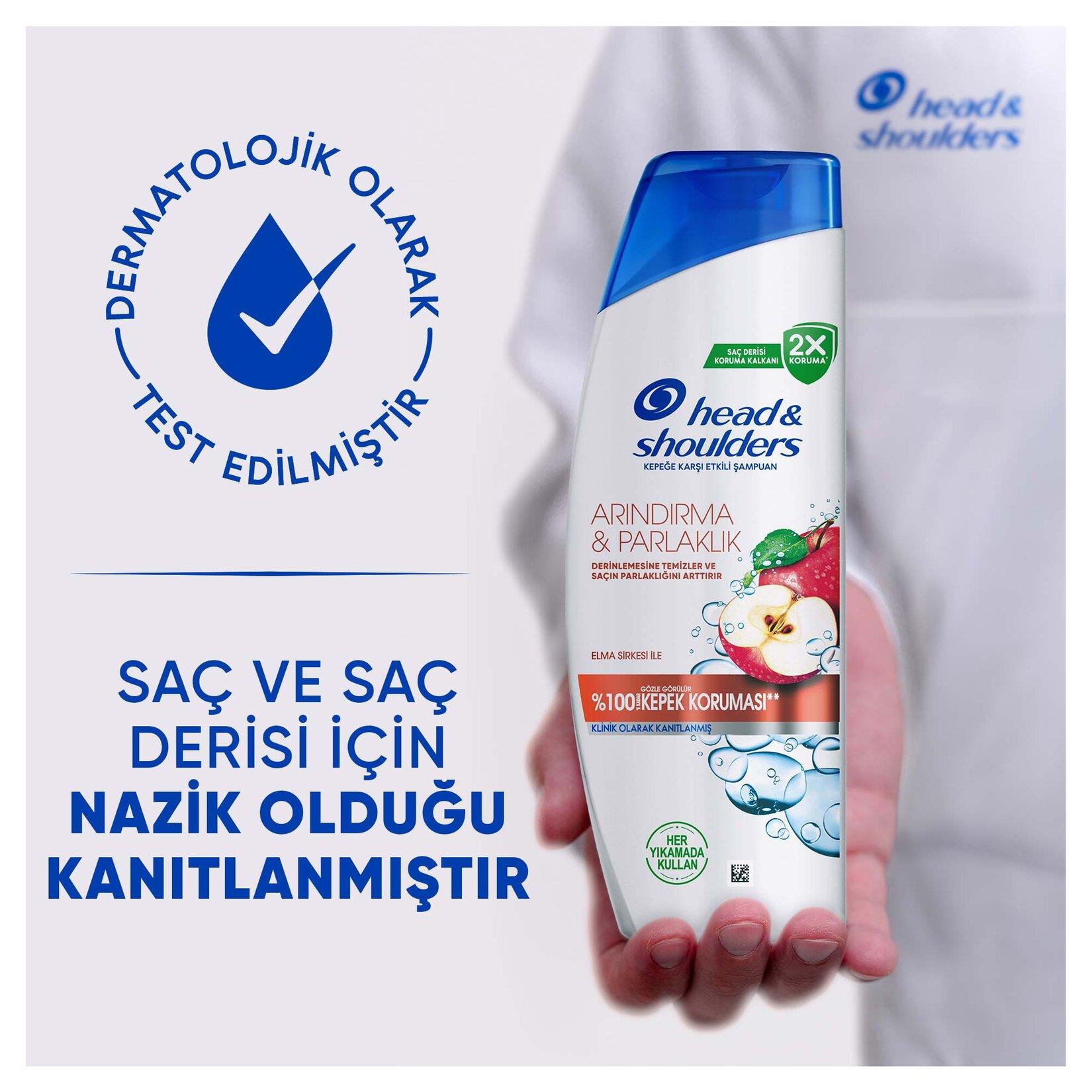 Head&Shoulders Arındırma&Parlaklık Şampuan 330 ml