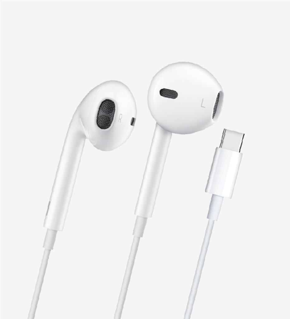 Link Tech H306 Mikrofonlu Earpod Tip-C Kablolu Kulaklık