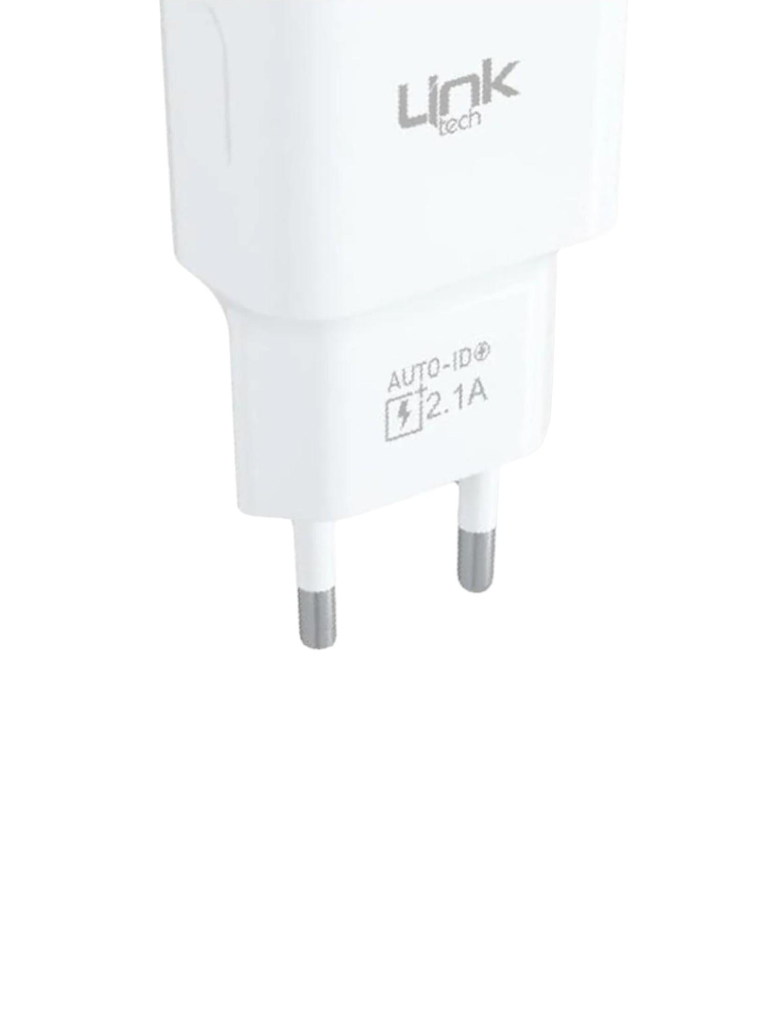 Link Tech T442e Strong Çevre Dostu 2.1A Lightning Kablolu Şarj Aleti