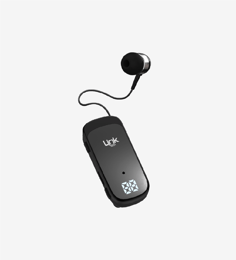 Link Tech V81 Makaralı Led Göstergeli Titreşimli Bluetooth Kulaklık