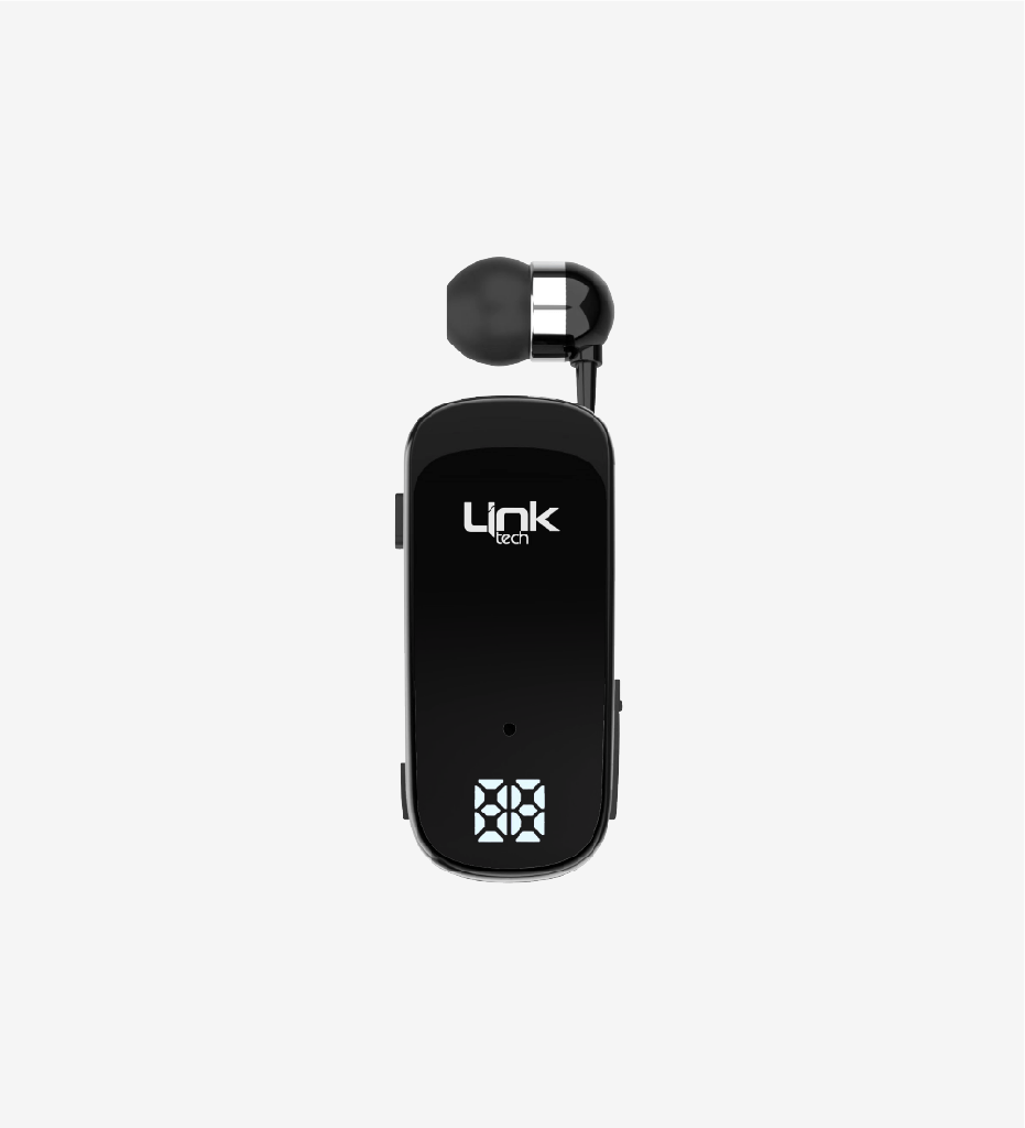 Link Tech V81 Makaralı Led Göstergeli Titreşimli Bluetooth Kulaklık