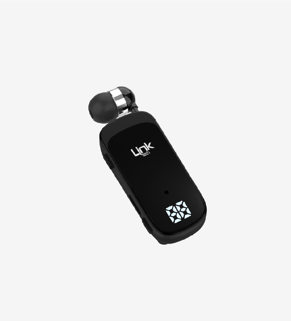 Link Tech V81 Makaralı Led Göstergeli Titreşimli Bluetooth Kulaklık