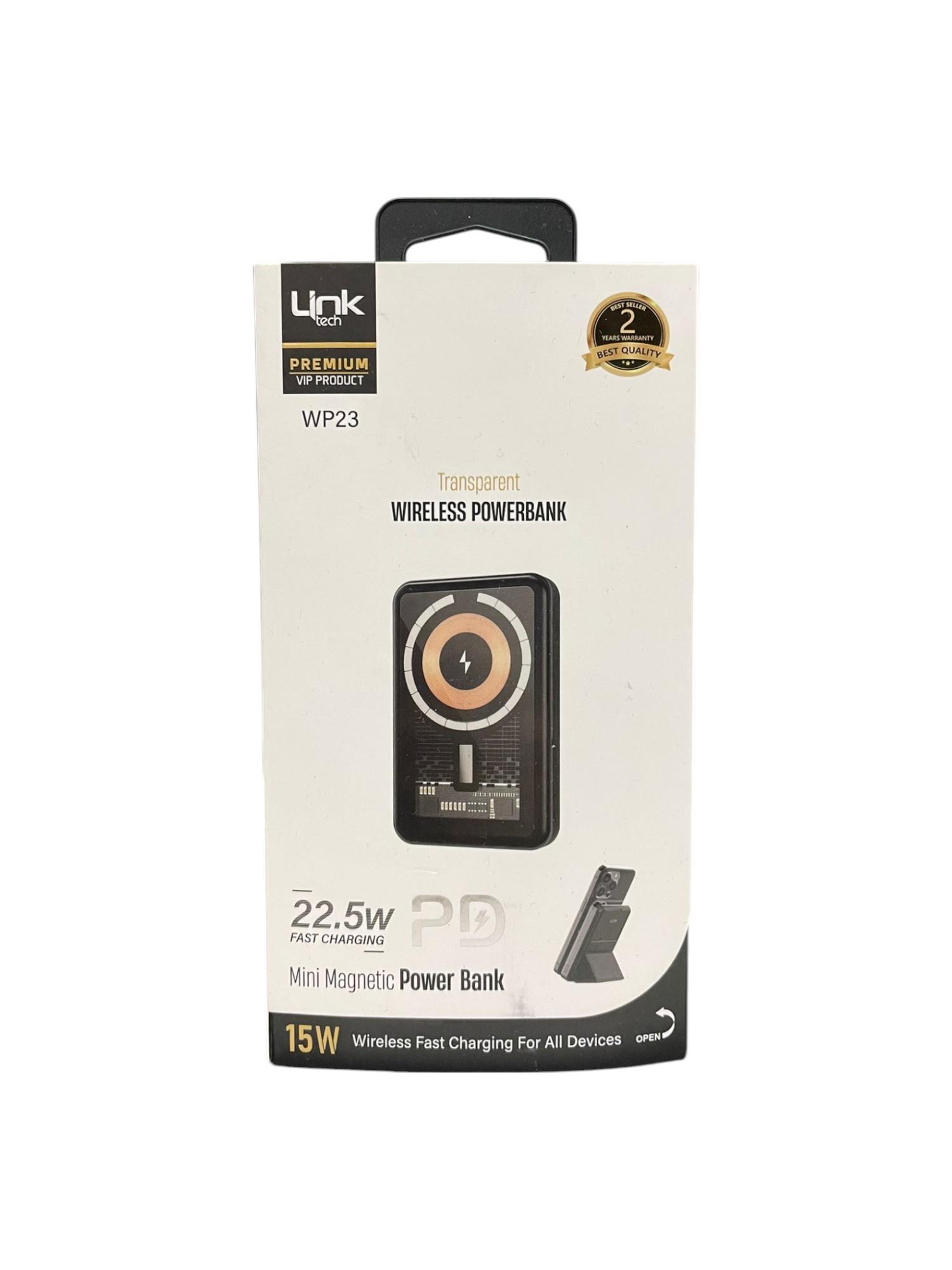 Link Tech WP23 Transparent Wireless Powerbank