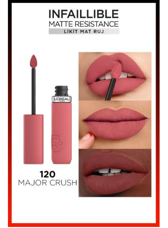 L'oreal Ruj Inf La Matte Resıstance 120