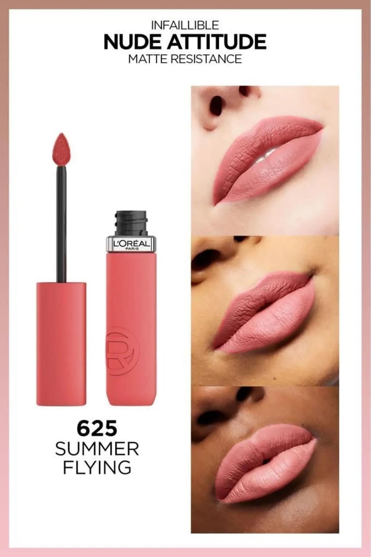L'oreal Ruj Inf La Matte Resıstance 625