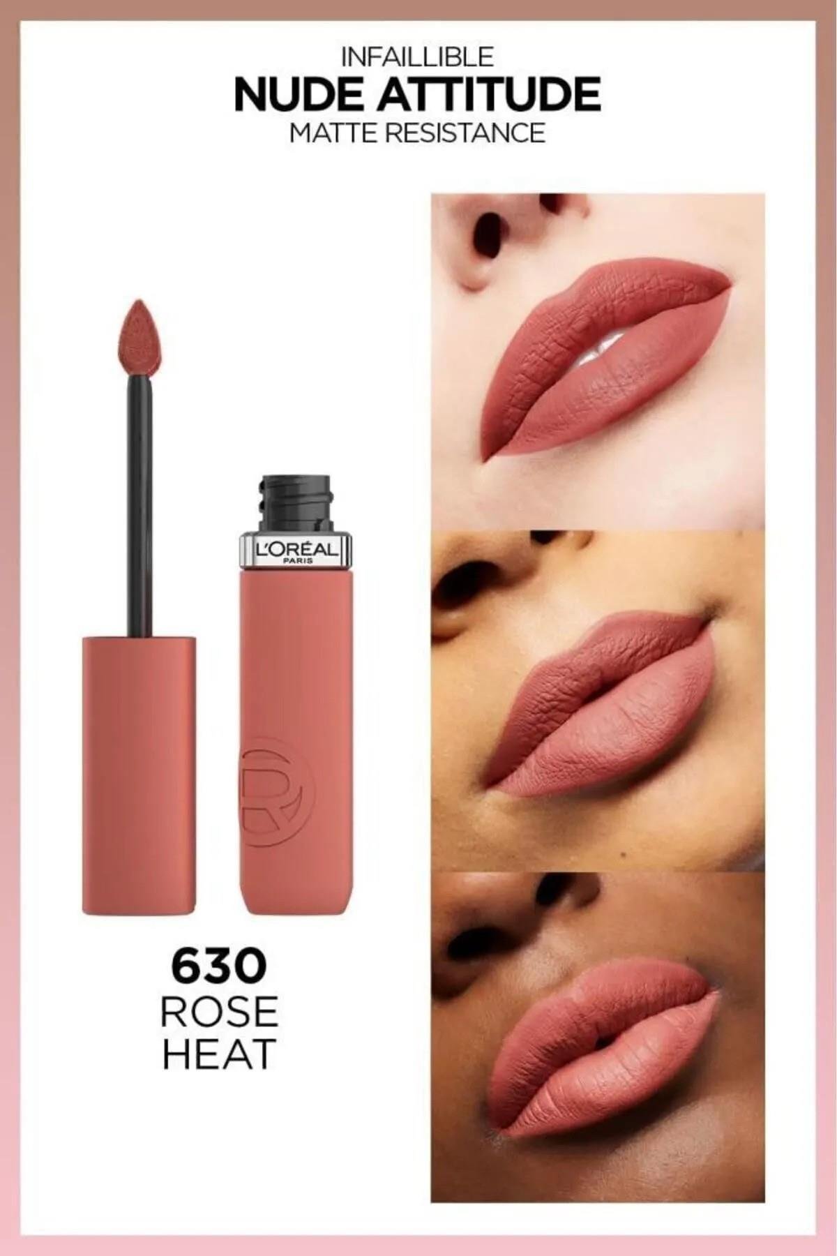 L'oreal Ruj Inf La Matte Resıstance 630
