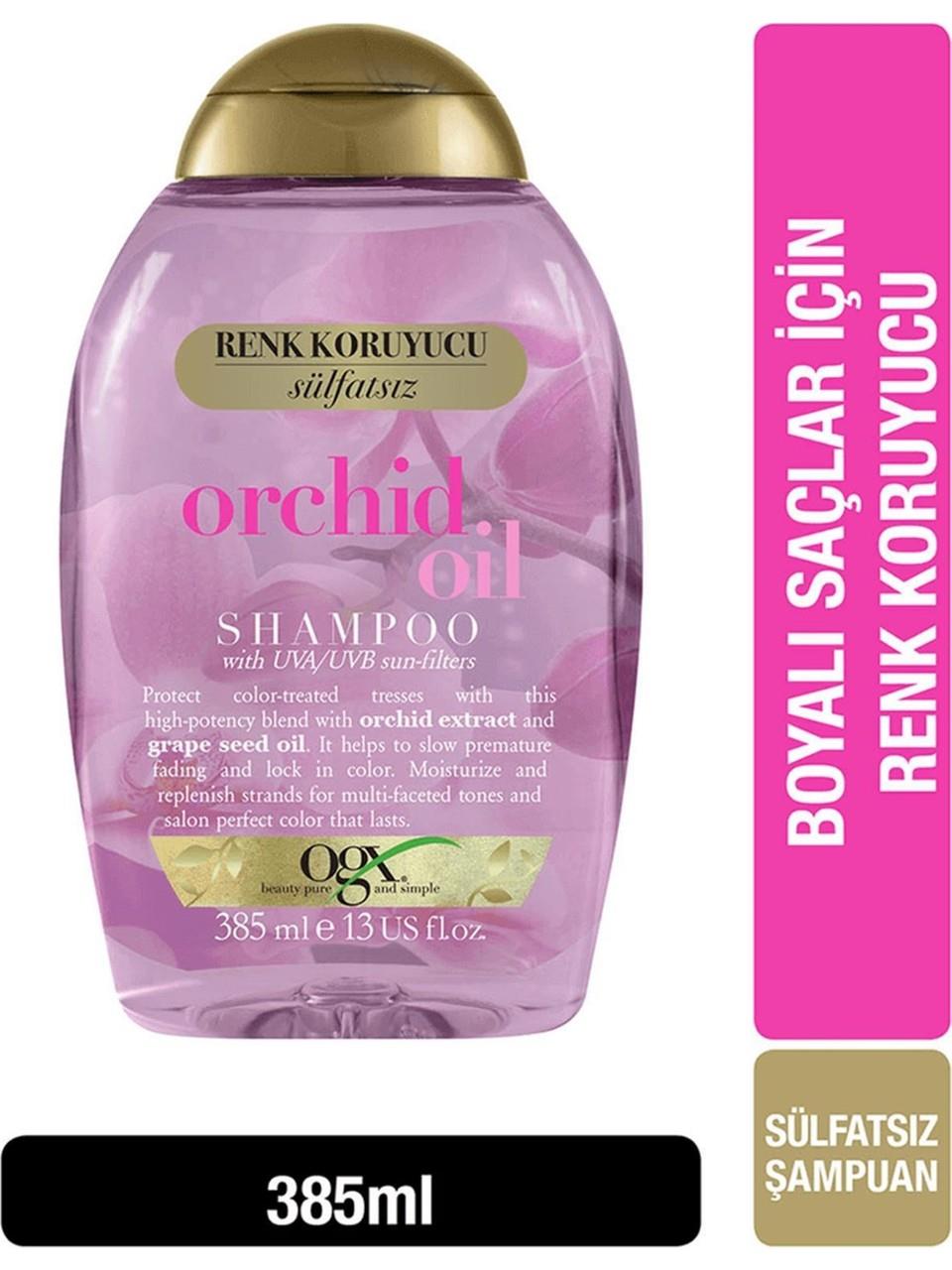 Ogx colour protect+orchid oil Sampuan 385 ml