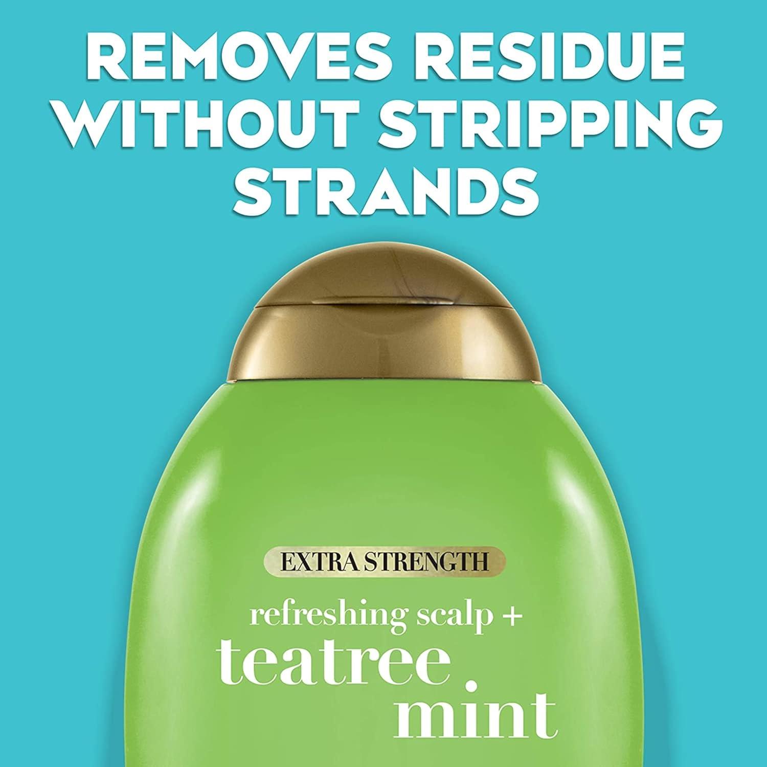 Ogx Extra Strength refreshing scalp+teatree mint Şampuan 385