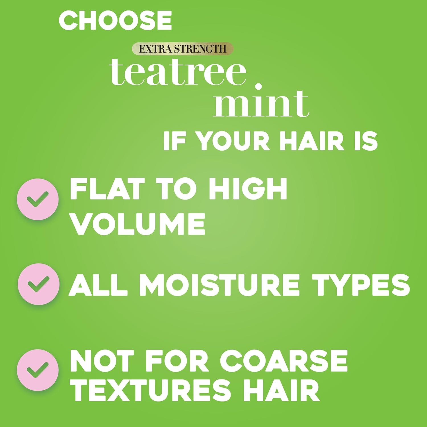 Ogx Extra Strength refreshing scalp+teatree mint Şampuan 385