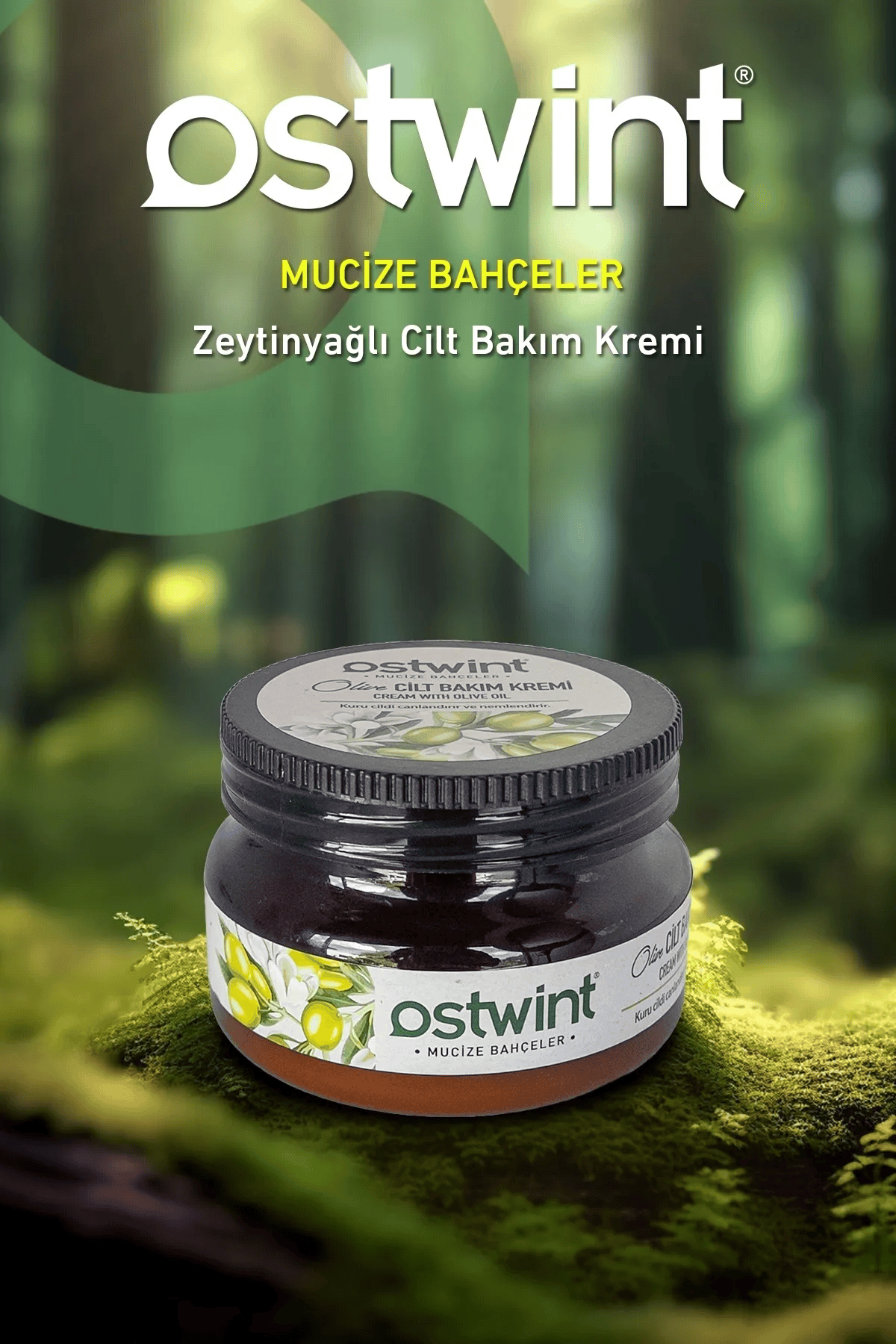 Ostwint Mucize Bahçeler Olive Zeytin Cilt Bakım Kremi 300 ml