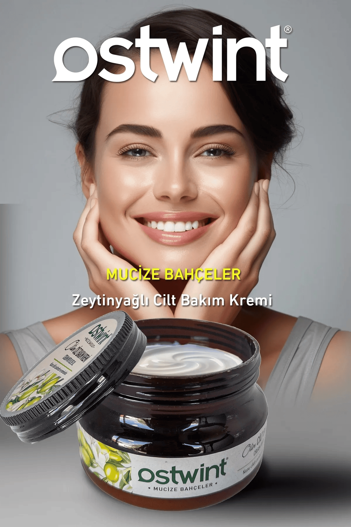 Ostwint Mucize Bahçeler Olive Zeytin Cilt Bakım Kremi 300 ml