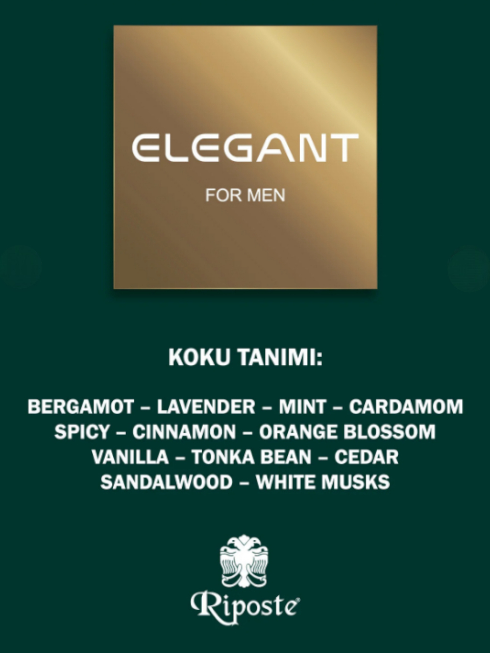 Riposte Elegant For Men 100 ml