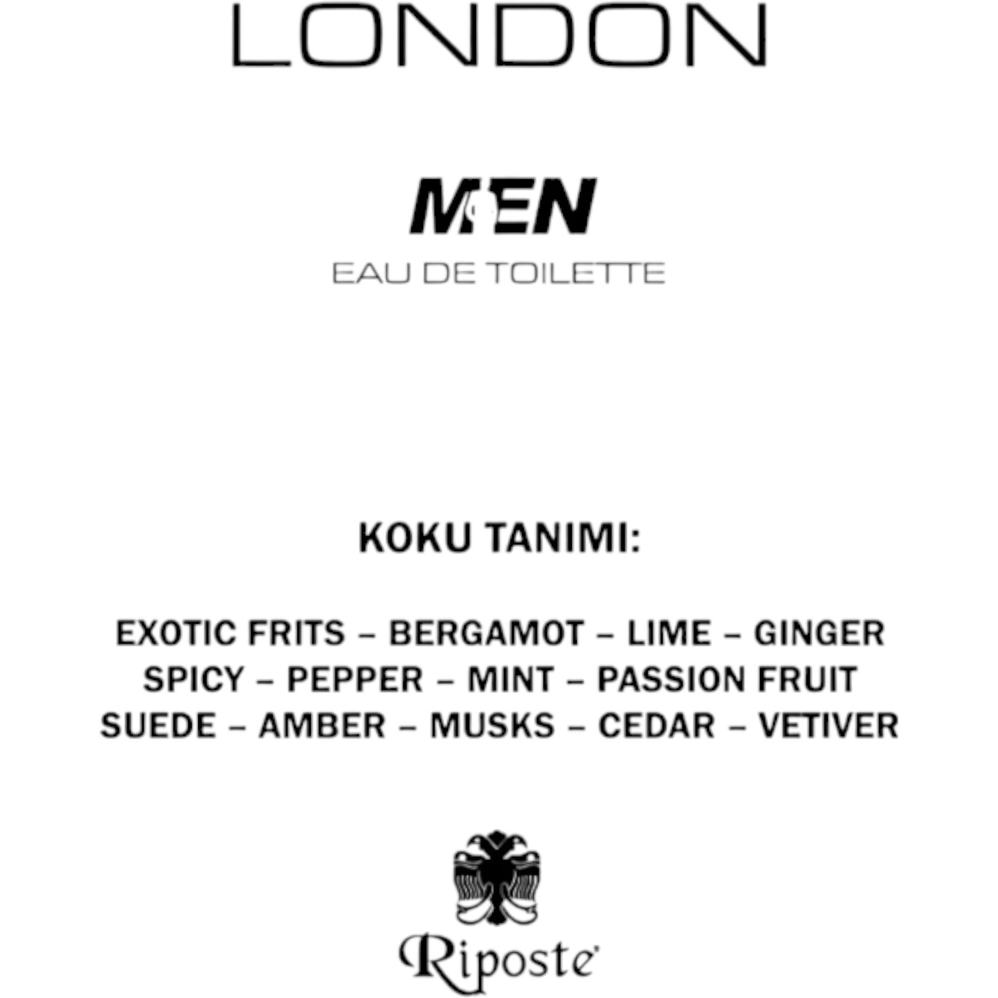 Riposte London Erkek Parfüm EAU 100ml