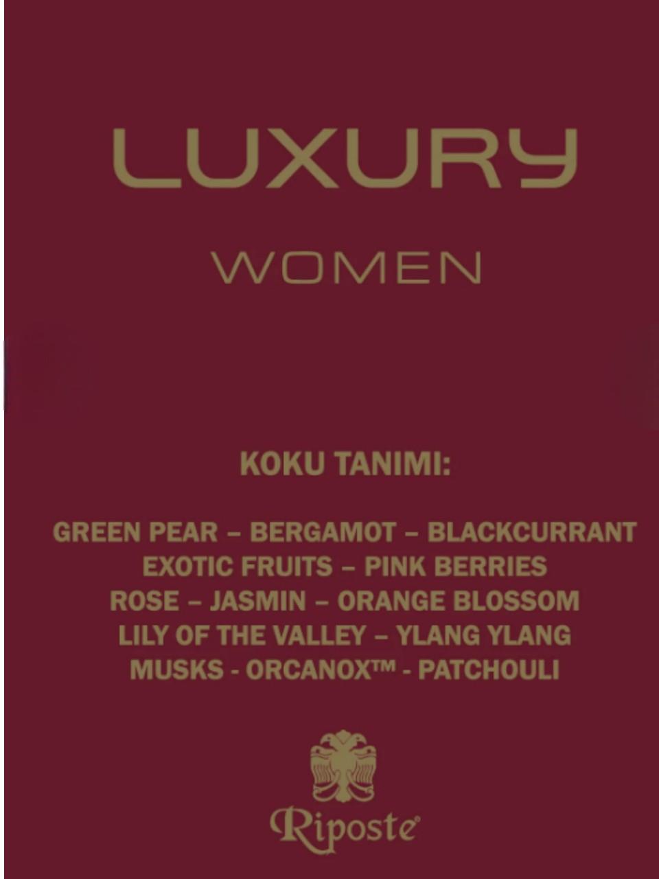 Riposte Luxury Kadın Parfüm EAU 100 ml