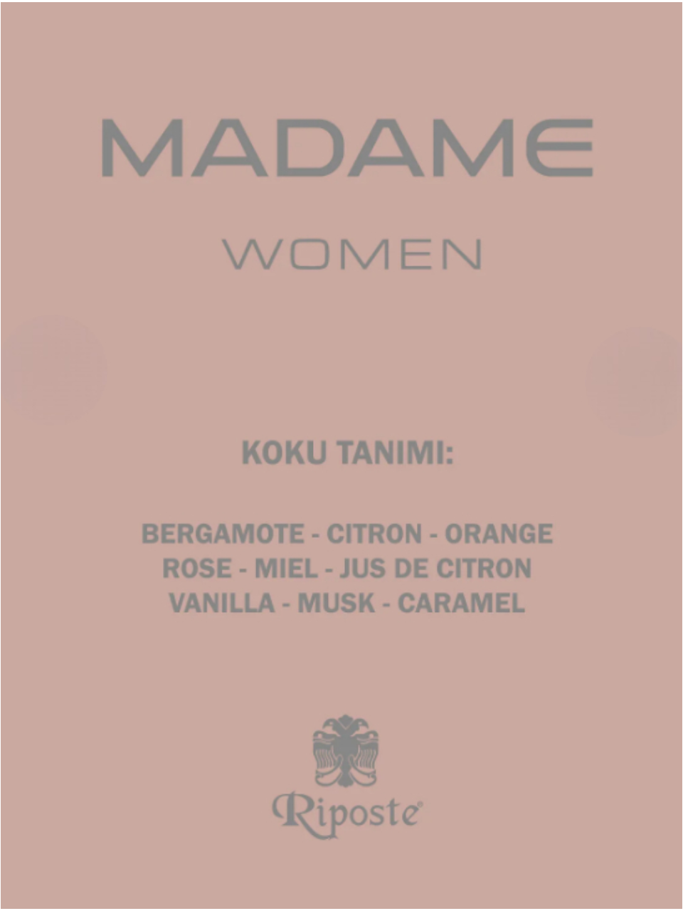 Riposte Madame Kadın Parfüm EAU 100 ml