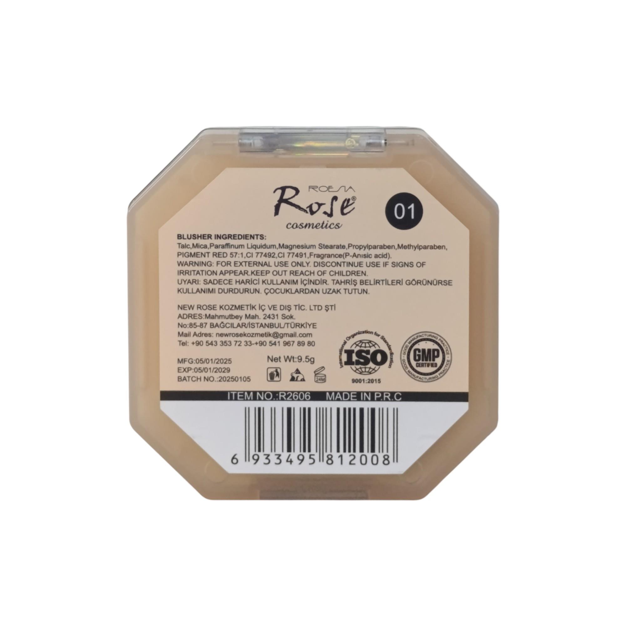 Roena Rose No:01 Perfect Blush 