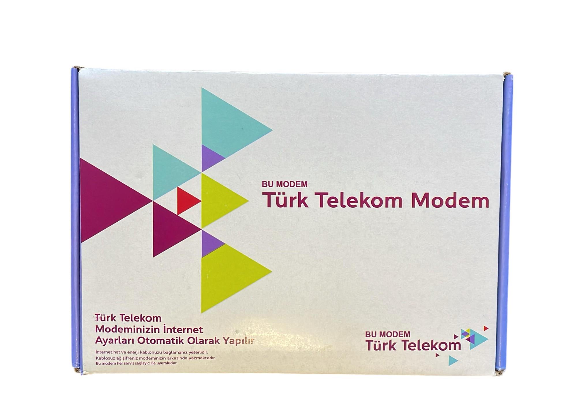 Türk Telekom Modem Kablosuz Yerel Ağ 2.4 Ghz 300 Mbps
