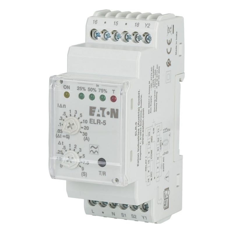 ELR-5 Akım Trafolu Kaçak Akım Rölesi 30mA-5A