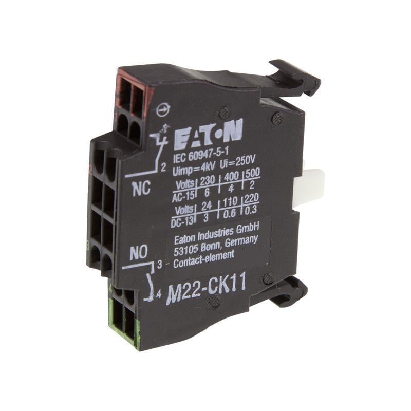 M22-CK11 Buton Aksesuarı: Yardımcı Kontak 1NA+1NK