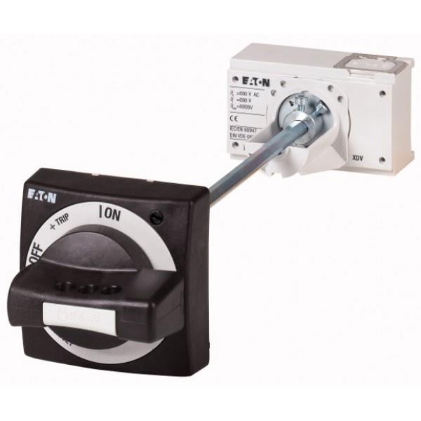 NZM1-XTVD Kompakt Şalter Aksesuarı: Uzatmalı Döner Kurma Kolu-Siyah NZM1