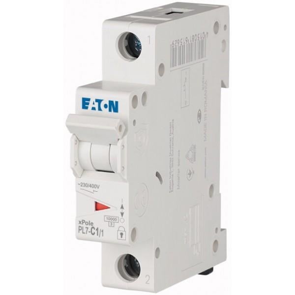 PL7-C1/1 Minyatür Devre Kesici - 10kA - C eğrisi - 1x1A