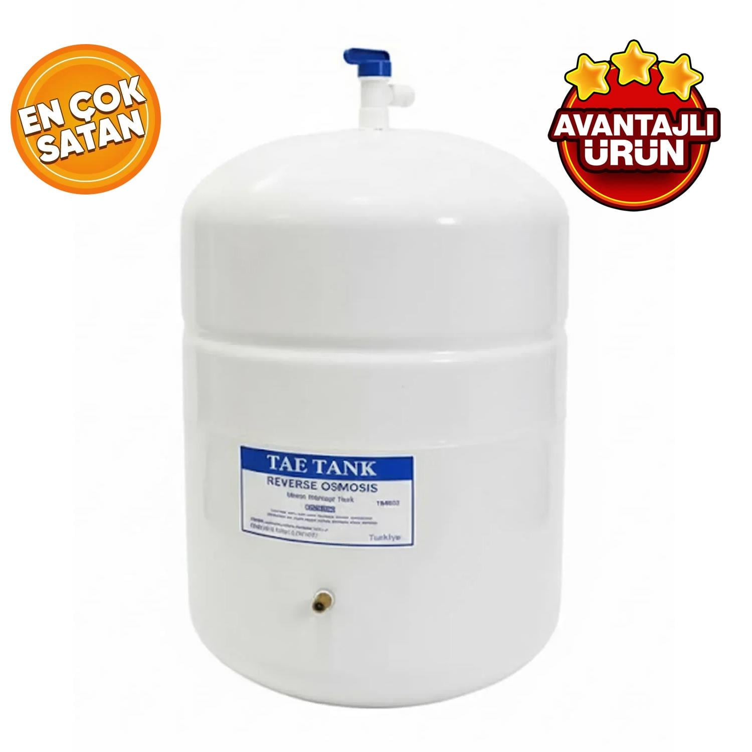 TAE 2.2 Galon Metal Denge Tankı