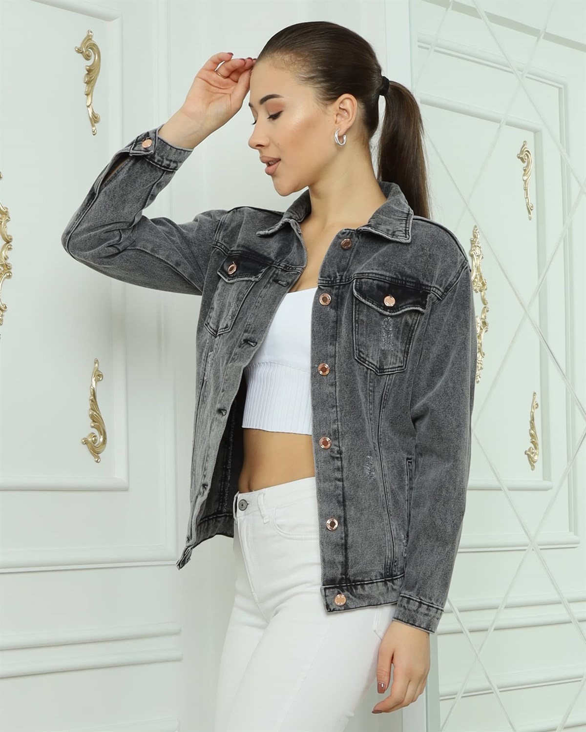  Bayan Mom model Kot Ceket 5433222