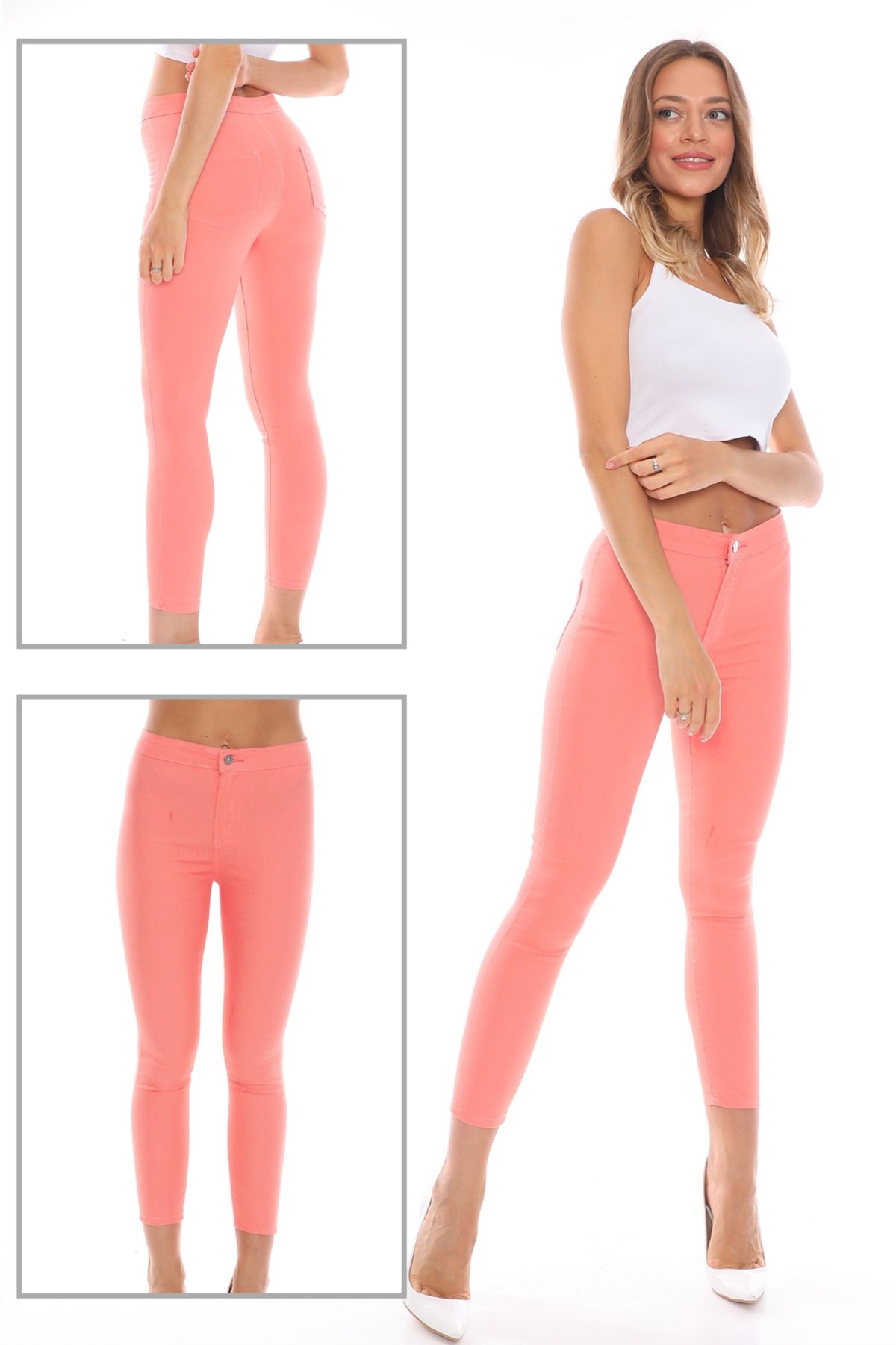  Likralı Bayan Pantolon 5558563