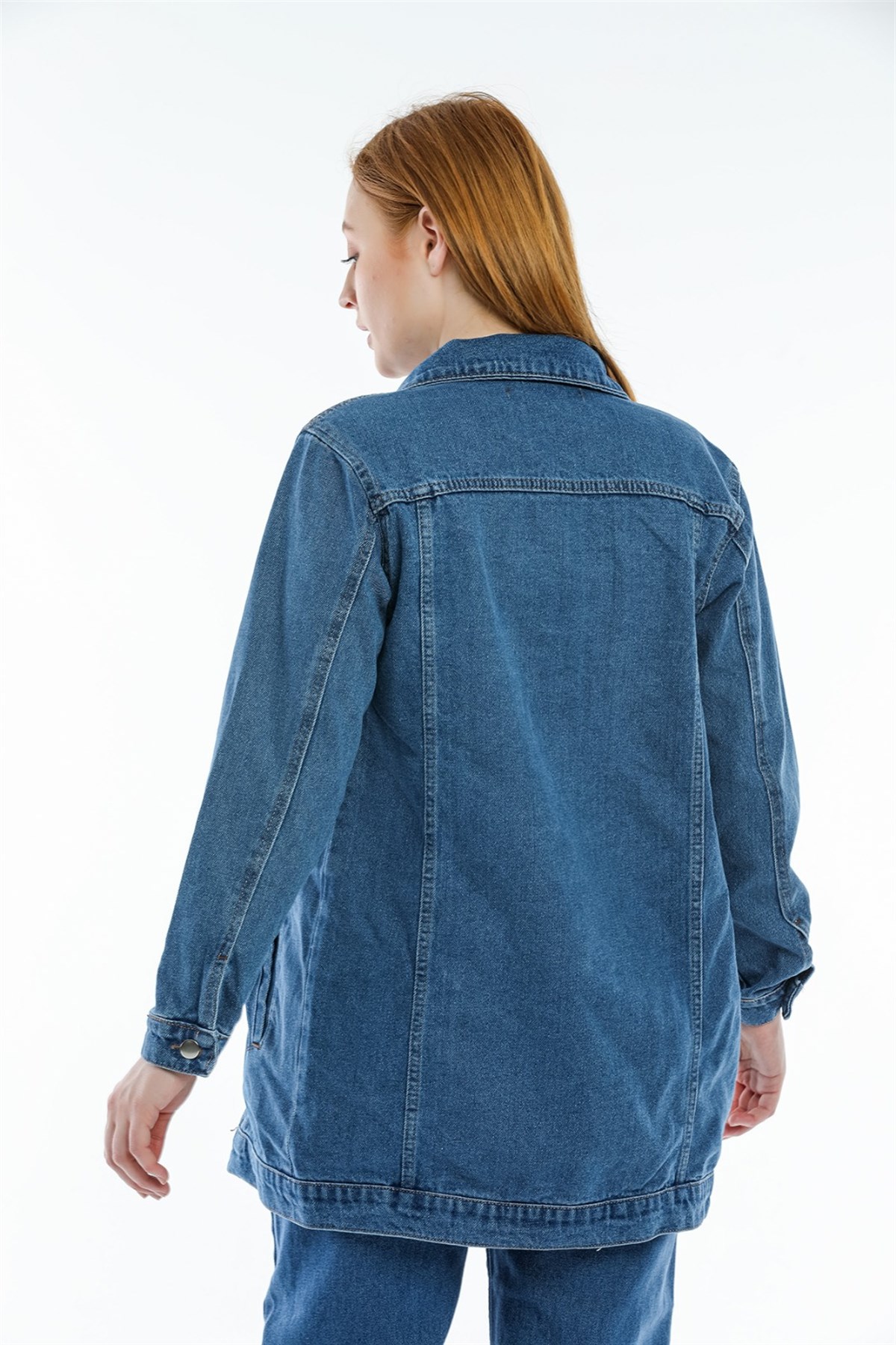 Bayan Boy  Frend Model kot ceket 53233