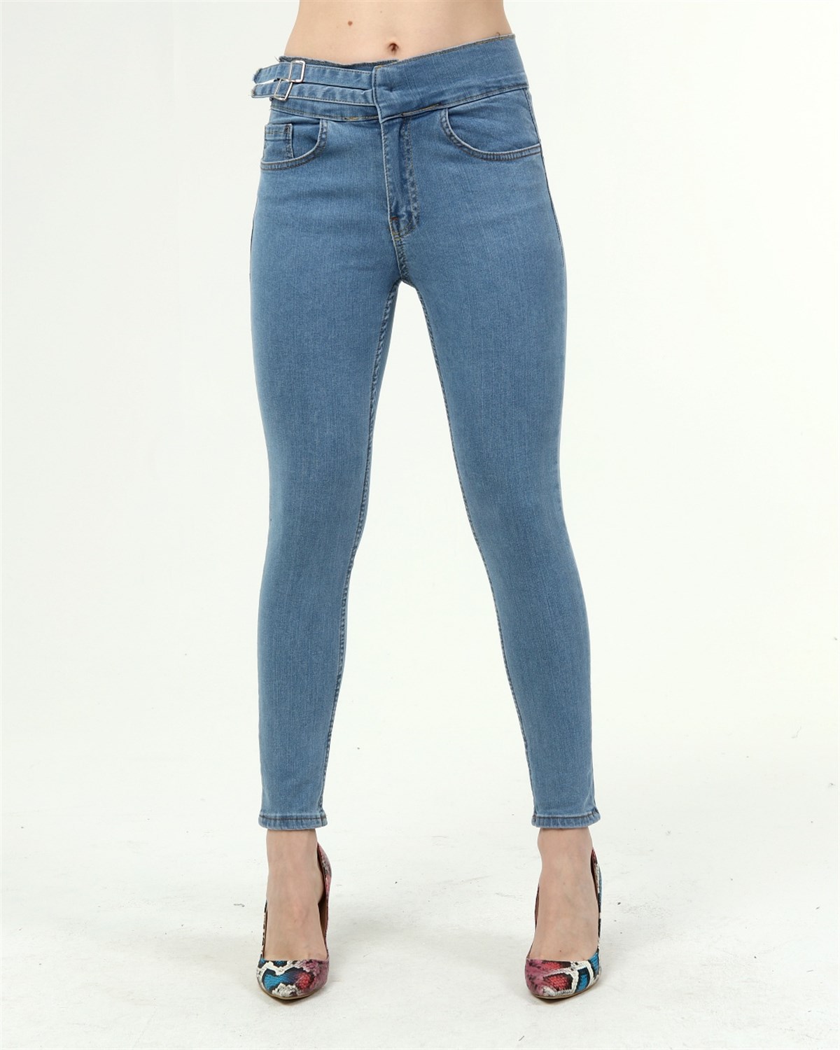 Bayan Dar Paça Kot Pantolon 4344226