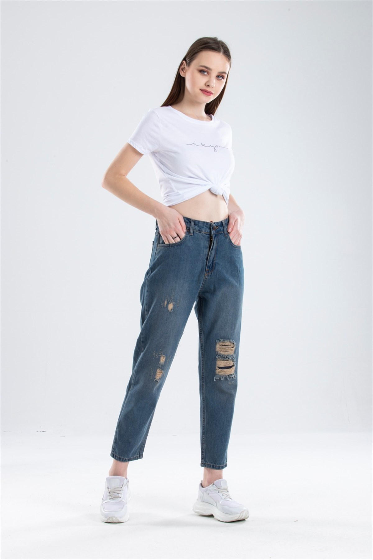 Bayan kot pantolon bl26565