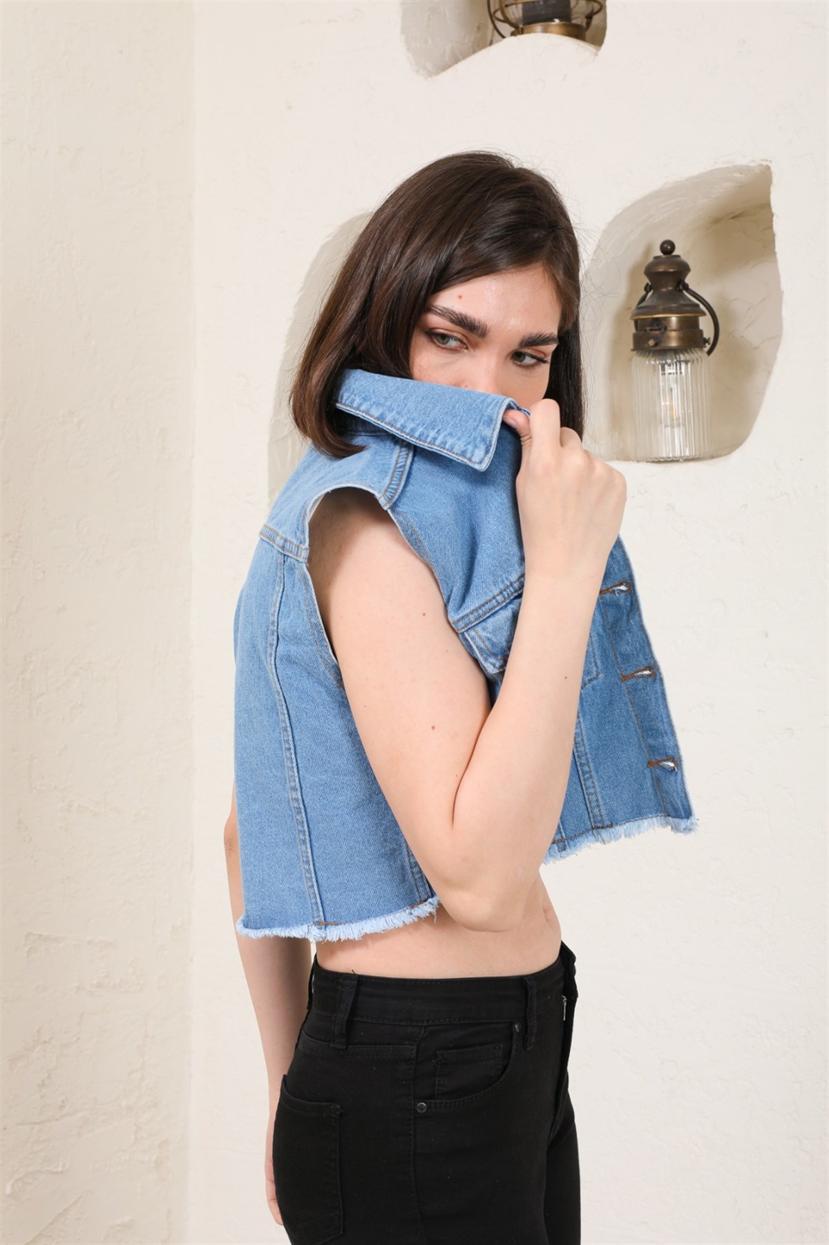 Bayan Kot yelek 4333322