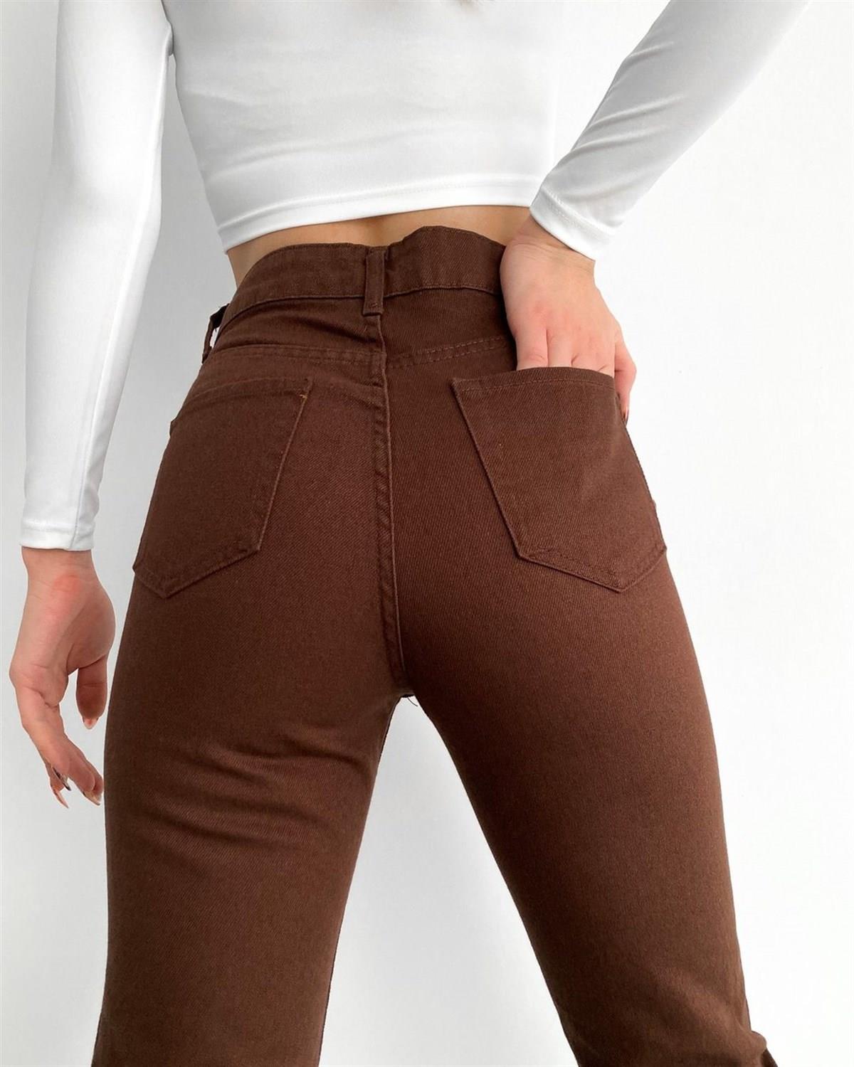 Bayan mom model Kot pantolon 2884