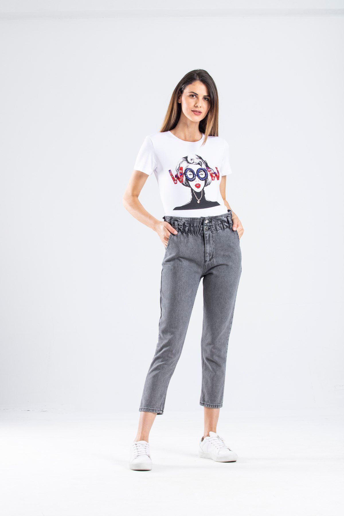 Bayan mom Pantolon 37645