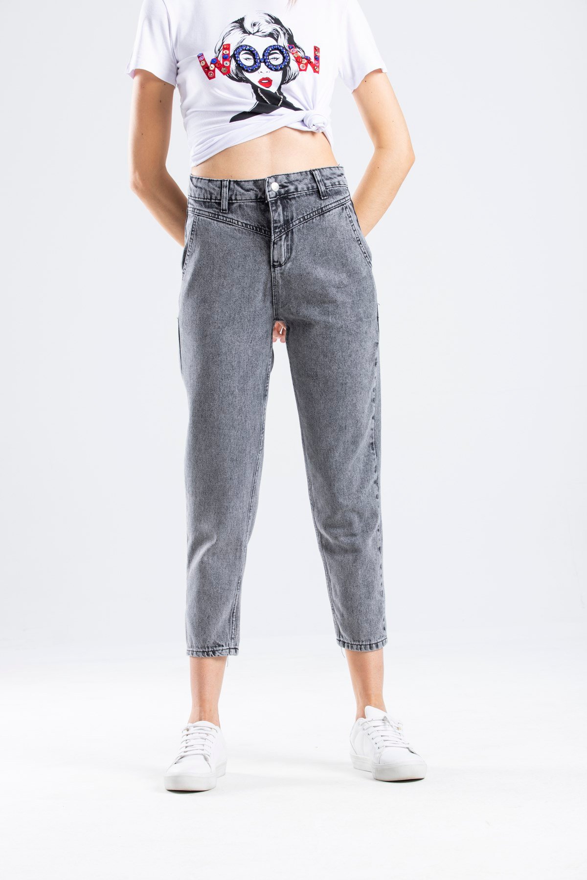 Bayan mom Pantolon 37645