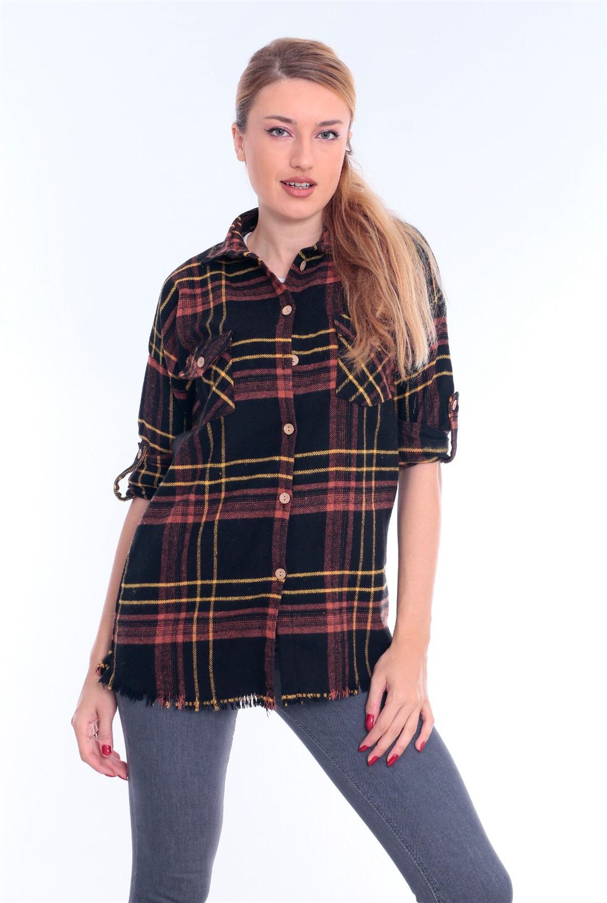 Bayan oduncu gömlek1422