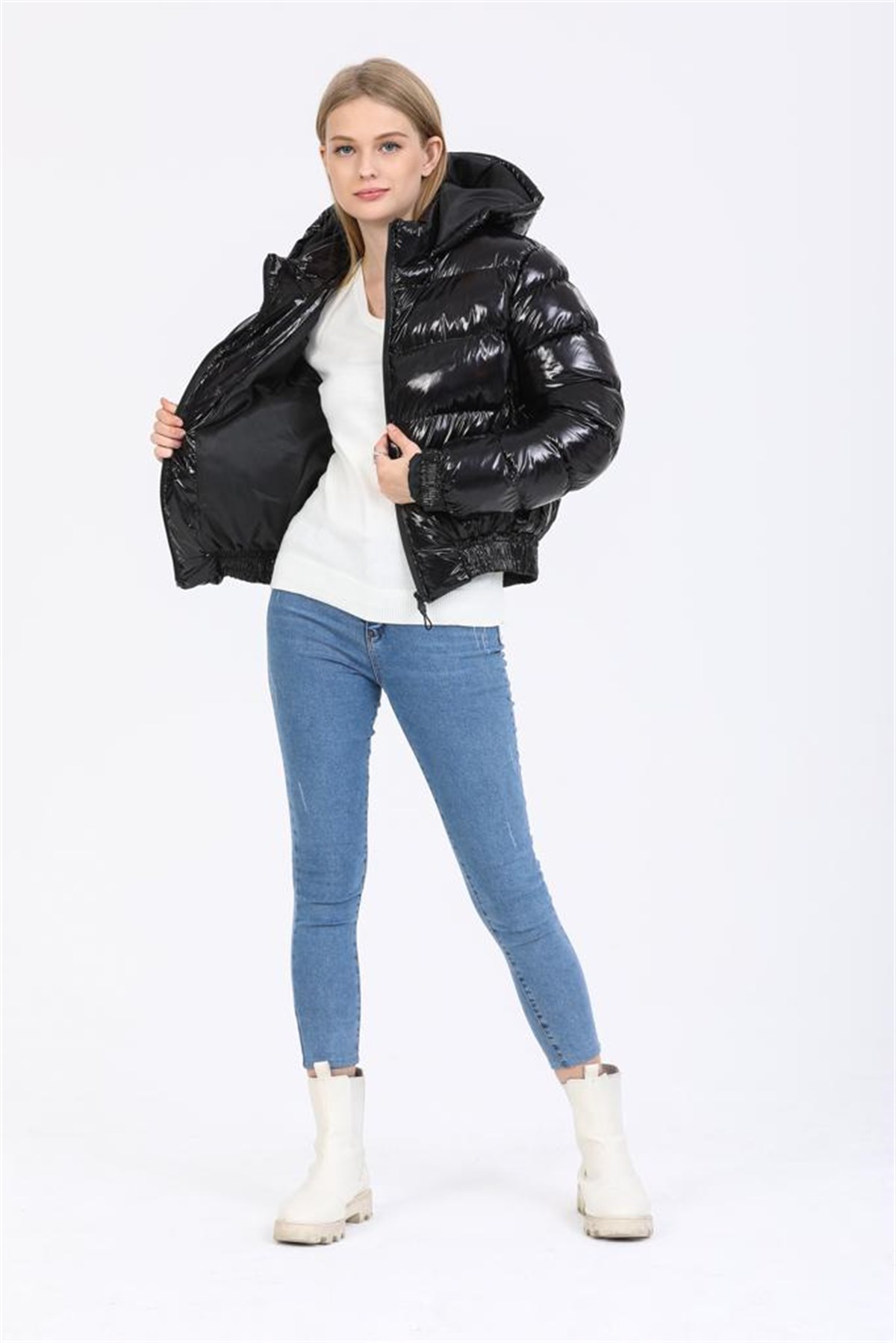 Bayan Şişme Mont 545434